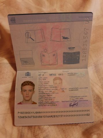 Georgian Passport