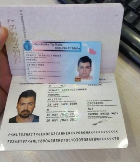 Maltese passport and ID