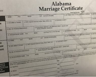 Marriage Certificate