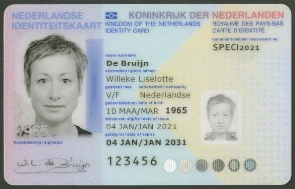 Netherlands ID Card