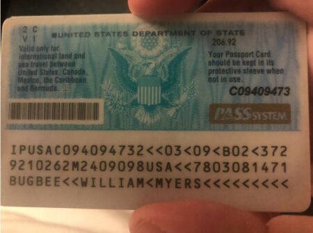 Passport Card US