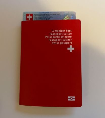 Switzerland passport in Europe