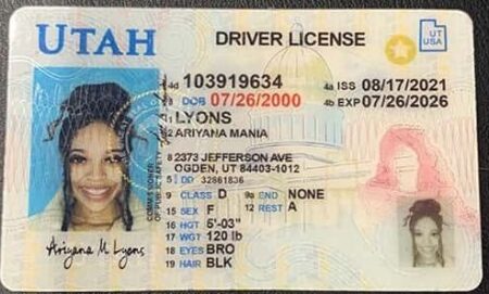 Utah ID Card